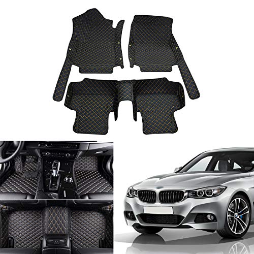 OREALTECH All Weather 3D All-Inclusive-Stijl Automatten Vloermatten Voettapijten Autotapijten Deurmatten Auto XPE Leren voor BMW 3 Series F30 F80 E93 E92 F34 E91 F31 2012-2017