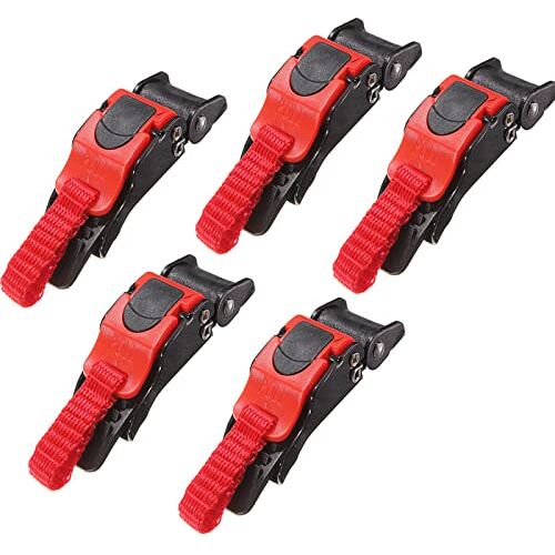 Hzyclzh Helmgesp met snelsluiting 5 stuks helmsluitingen universele snelsluiting helmsluiting motorfiets helmgesp motorhelm Speed Clip snelle helmgesp voor alle soorten universele helmen