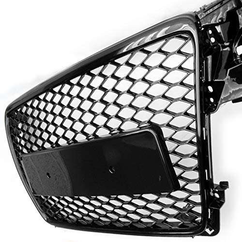 UNDERGROUND PARTS LIMITED Ondergrondse Onderdelen RS4 Stijl Sport Honingraat Mesh Zwart Front Radiator Grille Upgrade