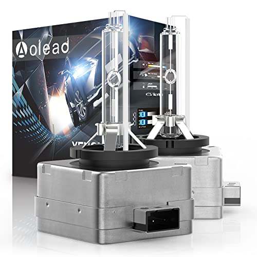 AOLEAD Auto D1S HID Xenon Lamp 5000K Koplamp Xenon, Reservelamp, 12V 35W (2 Lampen)