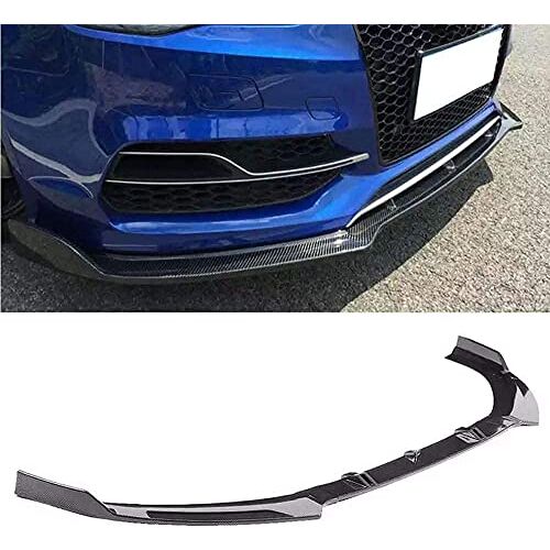 CLEAE Auto Front Spoiler voor Audi A3 S3 8V 2014 2016 2016, Front Bumper Spoiler Duurzame Diffuser, Front Splitter Spoiler Voertuig Decoratie Kit