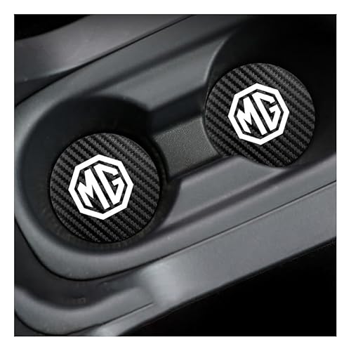 WEQTYSAB 2 stuks autobekeronderzetter, voor MG HS SUV 2018+ antislip autobekerhouders autoonderzetters voor bekerhouders autoaccessoires