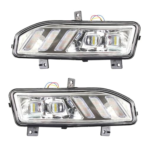 RIDELF Voor Nissan Kicks 2017-2020 mistlamp 1 Paar DRL mistlamp Dagrijverlichting accessoires