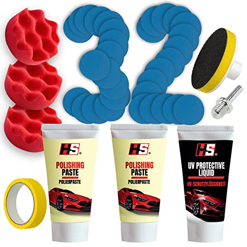 HS auto koplamp renovatiekit auto koplamp renovatie kit auto koplamp polish set auto koplamp reinigingsset