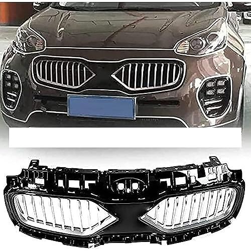 CchenliL Auto voorgrill radiator roosters voor Kia Sport Kx5 2016-2017, bumper roosters vervanging Mesh Roosters waterdicht Auto Accessoires