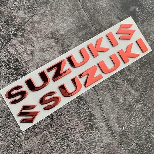 TXCDF Auto Emblemen voor Suzuki,Embleem Sticker Hood Trunk-embleem Vervanging Auto Grille-embleem Decoratie Accessoires,D