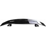 TMZWJ Auto Kofferbak Spoiler Vleugels voor Jaguar XF Sportbrake X260 X250 Sport Brake Wagon Estate 2013-2023 Spoiler Wing Auto Bumper Diffuser Achter Boot Spoiler Staart Body Fittings,Black