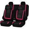 OTCPP Autostoelhoezen voor Jaguar F‑PACE SUV, Autostoelhoezenset Ademende antislip autostoelhoezen Autostoelhoezen voor en achter Accessoires,C Pink