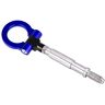 ABSJDFD Auto trekhaak Universal Racing Towing Car Tow Hook Fit For Towing Hook (kleurnaam: titanium) (blauw)