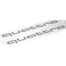 Audi Originele Q2 C-Blade decoratiefolie set Quattro Exterieur belettering Floretzilver 81A064317 Z7G