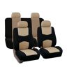 abrupt 5 stuks Autostoelhoezenset voor Abarth 500/500 Esseesse/500C/500C Esseesse 2008-2015, autostoelhoezen voor en achter autostoelhoezen stoelhoezen bescherming accessoires,B Beige