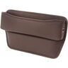 LOSTIS Autostoel Gap Organizer voor Jaguar XF Sportbrake X260 X250 Sport Brake Wagon Estate, Lederen Bekerhouder Gap Bag Opbergdoos Console Zijvak Auto Interieur Accessoires,D/Mocha