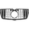 OSKOUR Auto-voorgrille, sportgrille, auto-grille, grille, grille-inzetstuk, auto-voorbumper Racing Grill Billet Grille Cover. Compatibel for Benz. X164 GL-Klasse 2007 2008 2009 2010 2011 2012 (Size : Three