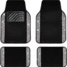 SXLGDW 4pcs Car Mats,Compatibel met Hyundai Veloster, vloermatten,1-Silvery