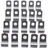 BAIRU 20Pack 3/8 "Rembrandstofleiding Clip Metalen Remleiding Clip Resistente Brandstofleiding Clip Accessoire Remleiding Houder Pack