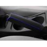 kazio Auto handremhoes voor Abarth 500C / 500C Esseesse 2008-2015, handremhoes hoes handrem beschermhoes handrem decoratie,C/Black Blue Line