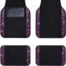 RiJpex 4pcs Vloermatten,Compatibel met Seat Tarraco, voetmatten,4-Purple