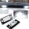 N\P NP 2 stuks Free Error LED achterkentekenplaatverlichting voor A-u-di A3 8L S3 2000-2003 voor A-u-di A4 B5 S4 RS4 A-vant 1999-2001