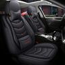 QIOZO geschikt voor autostoelbekleding Audi A7 Sportback e-tron Sportback Q3 Sportback Q5 Sportback auto accessoires/Zwart Deluxe