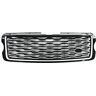 OSKOUR Mesh Grille, Zwart Grille, Automotive Grille, Sport Grille, Auto Front Grille, ABS Auto Voorbumper Grille. Compatibel for Range Rover Vogue. L405 2013-2022 Accessoires for gaasgrills (Size : 13-17 s