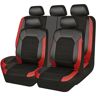 TAMUNI Autostoelhoezen Compatibel voor MINI Cooper/Cooper S/Cooper SE,Red