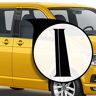 Auto-Dress ® B-zuil sticker set/decor geschikt voor VW T5 & T6 bus in gewenste kleur zwart-mat