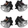 Epodmalx 2Paar 9LED Mistlamp Rijden Lamp voor Yaris Yaris