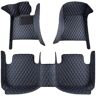 cenmoo 4 Piece Fully Car Floor Mat, for MG ZS 2017- Waterproof Non-Slip Car Floor Mat Anti Slip Car Floor Mat Carpet,Blue