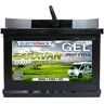 Electronicx Caravan Edition AGM Zonne-accu, 12 V, 80 Ah, gel-accu voor caravan