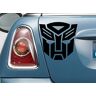 LEVEL 33 LTD Transformers Autobot Logo Auto Venster, Auto Bodywork, Laptop, Muursticker Zwart
