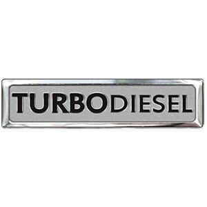 AVISA Embleem - Turbo Diesel - 7x1,7cm - badge AVISA Embleem - Turbo Diesel - 7x1,7cm - badge