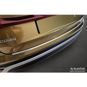 AVISA Achterbumperbescherming - Roestvrij staal voor Skoda Kodiaq II AVISA Achterbumperbescherming - Roestvrij staal voor Skoda Kodiaq II
