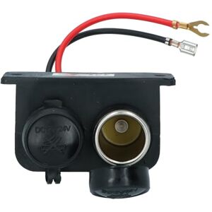 Carpoint DM3GSAD-1E Stopcontact - Waterdicht, 12V/24V, 15A Carpoint DM3GSAD-1E Stopcontact - Waterdicht, 12V/24V, 15A