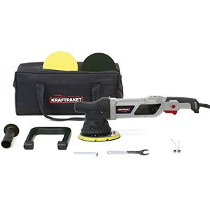 Dino KRAFTPAKET Excentrische polijstmachine, 21 mm 950 W, 12-traps met lcd-display en geheugenfunctie, set met polijstspons, polijstschijf, tas voor auto, boot, XXL-HUB Dino KRAFTPAKET Excentrische polijstmachine, 21 mm 950 W, 12-traps met lcd-display en geheugenfunctie, set met polijstspons, polijstschijf, tas voor auto, boot, XXL-HUB