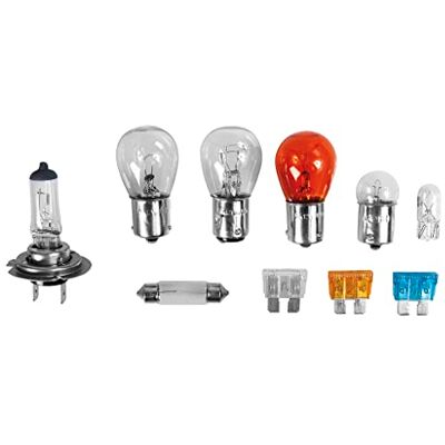 SPOTLIGHT H7 Auto Lampenset - 7 Lampen, 3 zekeringen - Universeel SPOTLIGHT H7 Auto Lampenset - 7 Lampen, 3 zekeringen - Universeel