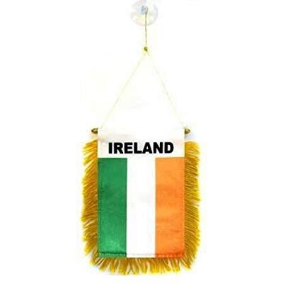 AZ FLAG - Gagliardetto Irlanda 15x10cm con Ventosa - 15x10 cm - Flag AZ FLAG - Gagliardetto Irlanda 15x10cm con Ventosa - 15x10 cm - Flag