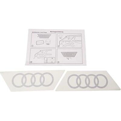 Audi 6623 C-stijl Embleem Decal - Auto Embleem Decal Audi 6623 C-stijl Embleem Decal - Auto Embleem Decal