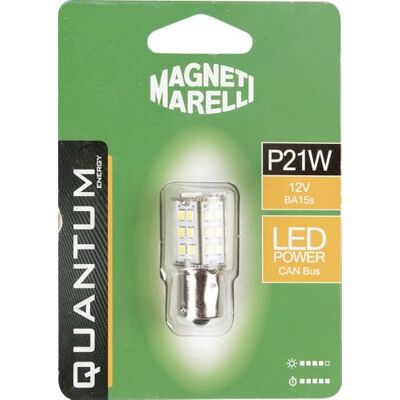 Magneti Marelli P21W LED Auto Lamp - 33 SMD, 12V, BA15s Magneti Marelli P21W LED Auto Lamp - 33 SMD, 12V, BA15s