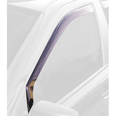 ClimAir Car Comfort Wind Deflectors Zwart - Raamwinddeflectoren ClimAir Car Comfort Wind Deflectors Zwart - Raamwinddeflectoren