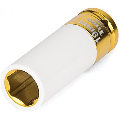 Titan 21092 Diepe 19mm Niet-beschadigende Steeksleutel - Steeksleutel Titan 21092 Diepe 19mm Niet-beschadigende Steeksleutel - Steeksleutel