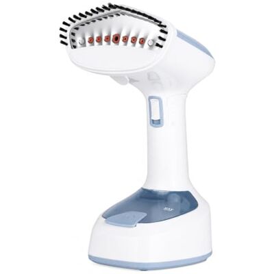 Cozary Stoomstrijkijzer, 1500 W, opvouwbaar, verticaal stoomstrijkijzer met 150 ml tank, draagbaar strijkijzer, snelle opwarming 25 seconden, sterke stoom, verticaal en horizontaal gebruik Cozary Stoomstrijkijzer, 1500 W, opvouwbaar, verticaal stoomstrijkijzer met 150 ml tank, draagbaar strijkijzer, snelle opwarming 25 seconden, sterke stoom, verticaal en horizontaal gebruik