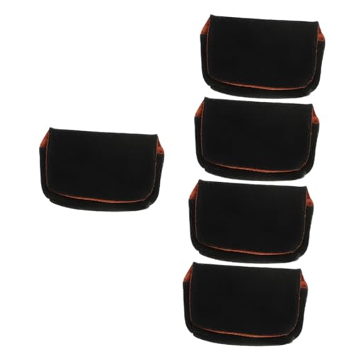 Uonlytech 5Pcs Camera Opbergtas Case Voor Digitale Camera Digitale Camera Draagtas Camera Case Tas Digitale Camera Draagtas Camera Gevallen Opbergdoos Super Fiber Leer Stof Klein