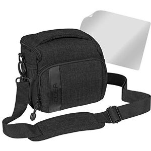 PEDEA DSLR-cameratas "Fashion" met displaybeschermfolie voor Canon EOS 5DS R M6 M100 100D G1X Mark III SX740 / Nikon Z6 D850 / Panasonic Lumix DC GH5 GX800 / Sony Alpha 6000 6500, maat L zwart PEDEA DSLR-cameratas "Fashion" met displaybeschermfolie voor Canon EOS 5DS R M6 M100 100D G1X Mark III SX740 / Nikon Z6 D850 / Panasonic Lumix DC GH5 GX800 / Sony Alpha 6000 6500, maat L zwart