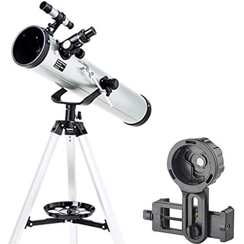 WgGUIF Telescopes for Adults,Telescopes HD Outdoor Monocular Space Telescope Refractor Astronomical Telescope with 5X24 Finder Scope