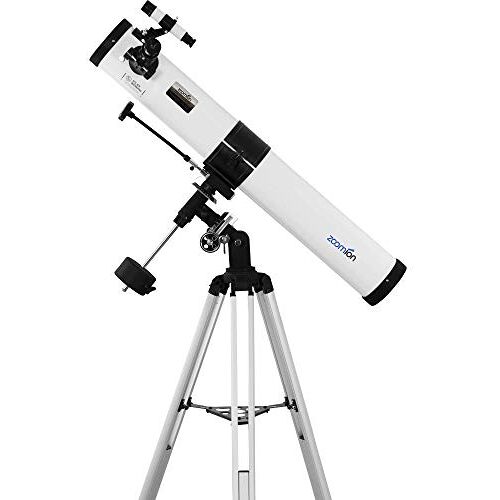 Zoomion Voyager 76/900 EQ Reflecterende Telescoop Astronomische Telescoop Set voor kinderen en beginners in de sterrenkunde