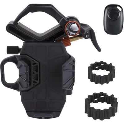 Celestron 81057 NexYZ DX 3-Axis Smartphone Adapter Kit with Bluetooth Shutter Remote Capture Images and Video Through Your Telescope, Spotting Scope, Binoculars, Monocular and Microscope, Black Celestron 81057 NexYZ DX 3-Axis Smartphone Adapter Kit with Bluetooth Shutter Remote Capture Images and Video Through Your Telescope, Spotting Scope, Binoculars, Monocular and Microscope, Black
