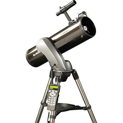 Sky-Watcher Skywatcher Explorer 130P SynScan AZ GOTO (130 mm f/650) Computergestuurde Newtoniaanse telescoop met parabolische spiegel zwart Sky-Watcher Skywatcher Explorer 130P SynScan AZ GOTO (130 mm f/650) Computergestuurde Newtoniaanse telescoop met parabolische spiegel zwart