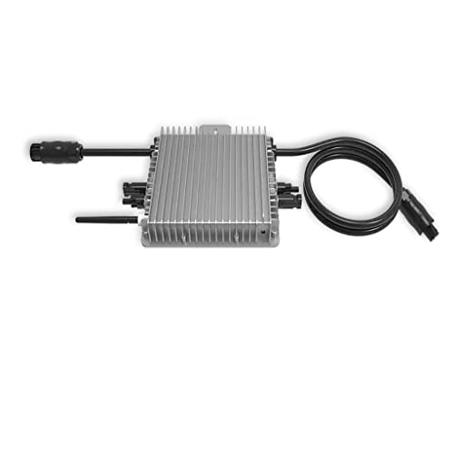 Amazinnov Deye Eenfasige Micro-omvormer SUN600G3-EU-230 voor 2 Zonnepanelen, WLAN Micro-omvormer met APP-Monitoring (600W)