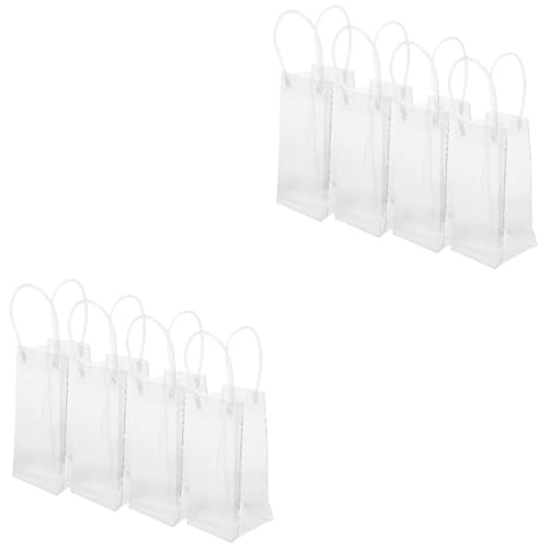 Gatuida 8 Stuks Transparante Wijnzak Draagbare Pvc-Ijswijn