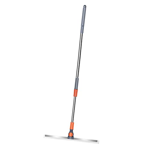 Hdbcbdj Vloermop Multifunction Broom Adjustable 180° Rotatable Broom Mop Window Squeegee Sweeper Broom Wiper with Hook